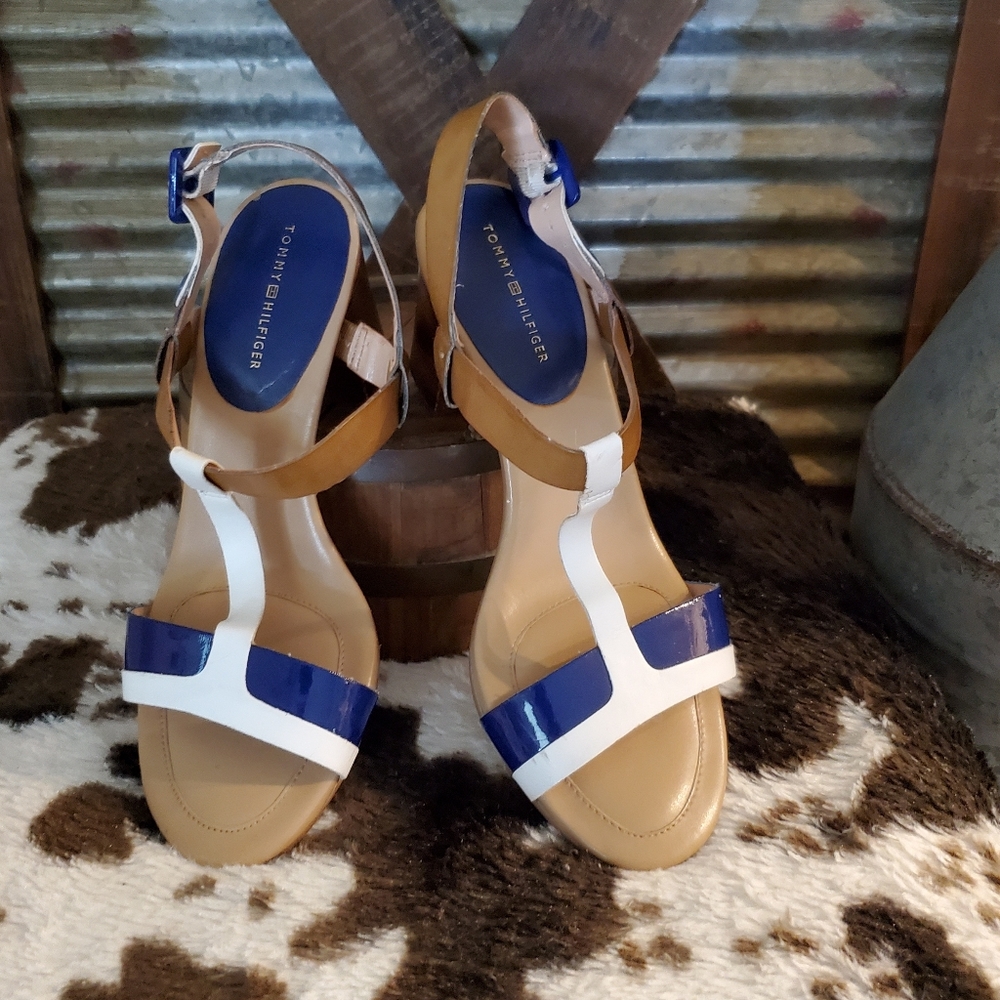 3/$20 Tommy Hilfiger Heel Sandals - Picture 3 of 8